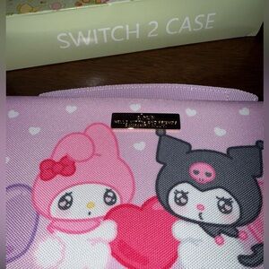 Sanrio Pink and Black Nintendo Switch 2 Case